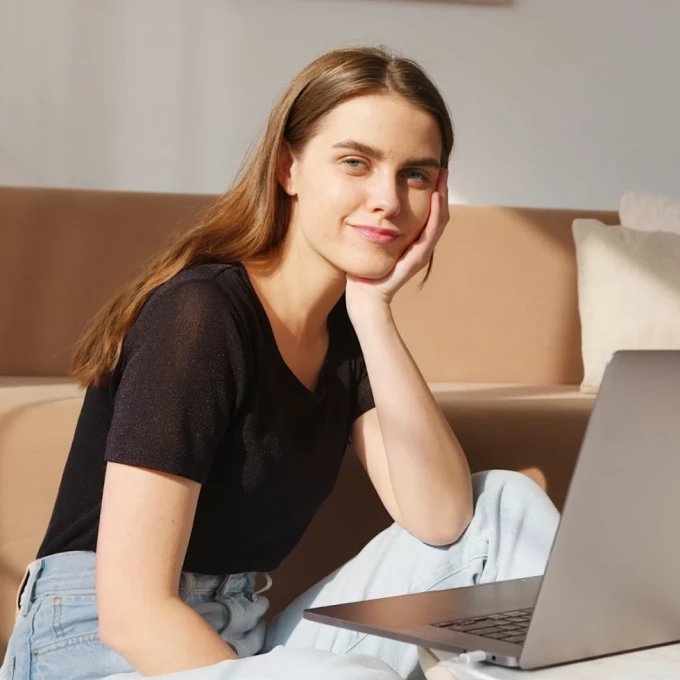 Student in a Spanish course for travelers